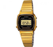 Women's Watch CASIO VINTAGE Mod. ICONIC MINI STEEL - GOLD BLACK