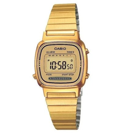 Women's Watch CASIO VINTAGE Mod. ICONIC MINI STEEL - FULL GOLD