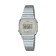 Women's Watch CASIO VINTAGE Mod. ICONIC MINI STEEL - CREAM