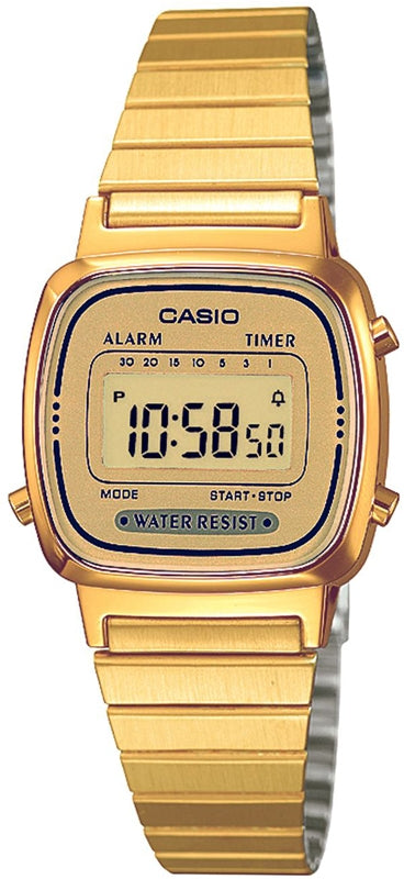 Women's Watch CASIO VINTAGE Mod. ICONIC MINI STEEL - GOLD