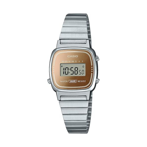 Women's Watch CASIO VINTAGE Mod. ICONIC MINI STEEL - BRONZE ***SPECIAL PRICE***