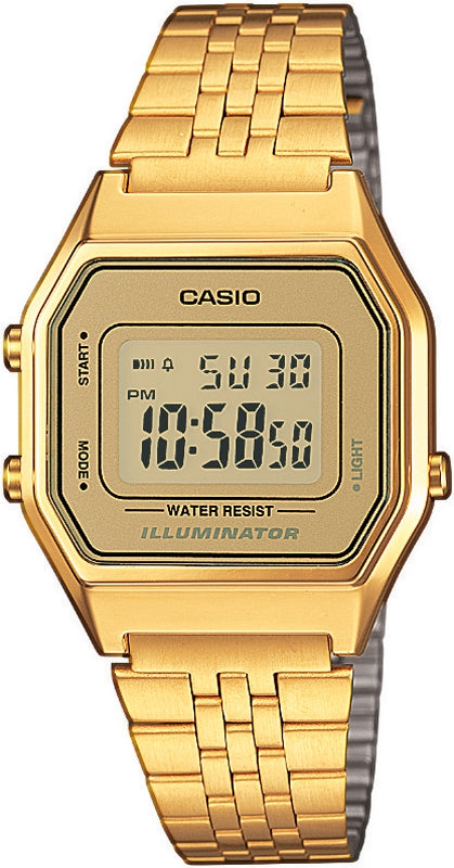 Women's Watch CASIO VINTAGE Mod. ICONIC LADY GOLD - GOLD