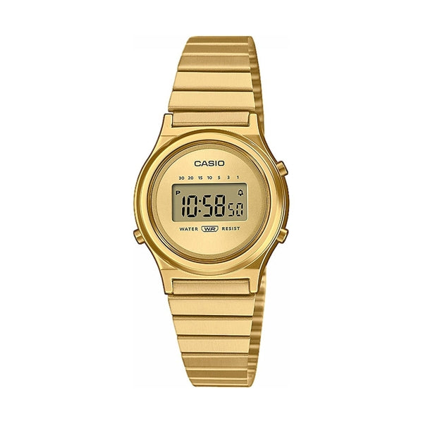 Women's Watch CASIO VINTAGE Mod. MINI COLLECTION SLIM ROUND - GOLD
