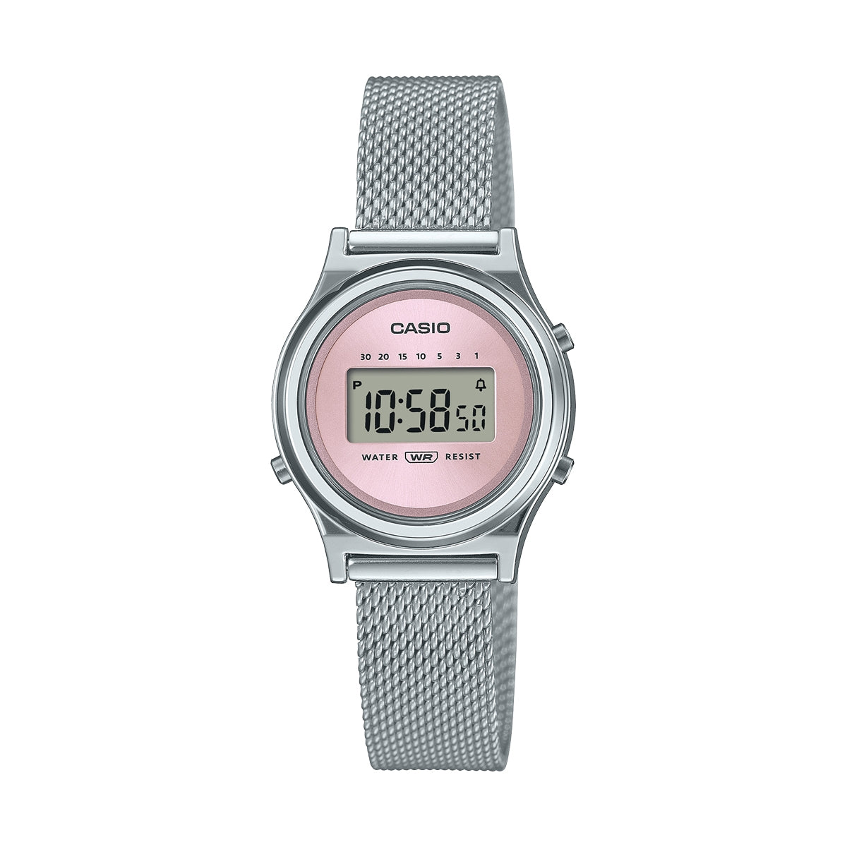 Women's Watch CASIO VINTAGE Mod. MINI COLLECTION SLIM - ANTIQUE PINK MESH