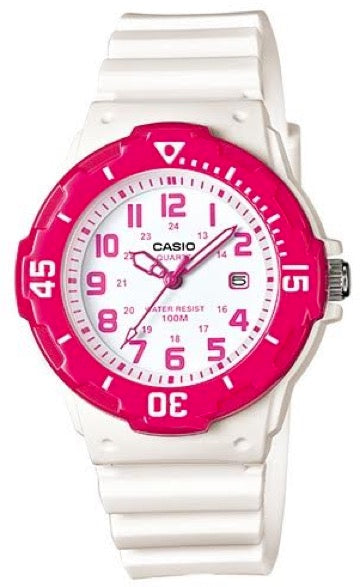 Women's Watch CASIO COLLECTION Mod. LADY DIVER - WHITE