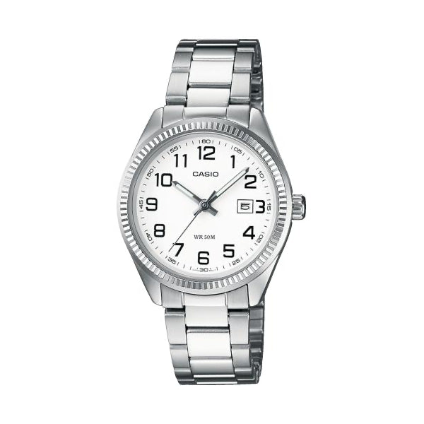 Women's Watch CASIO COLLECTION Mod. LADY DATE - WHITE