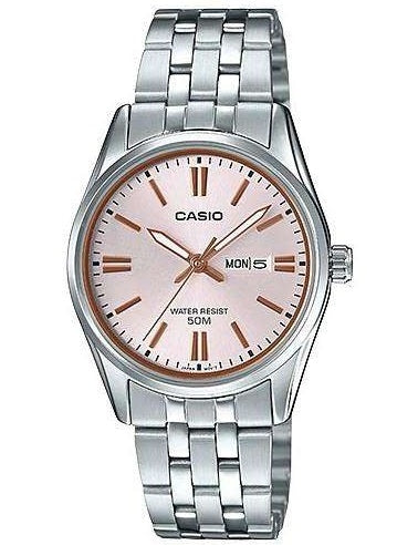 Women's Watch CASIO COLLECTION Mod. LADY DAY & DATE - ANTIQUE PINK
