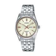 Women's Watch CASIO COLLECTION Mod. LADY DAY & DATE - CHAMPAGNE