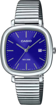 Women's Watch CASIO COLLECTION Mod. DATE SQUARE - BLUE