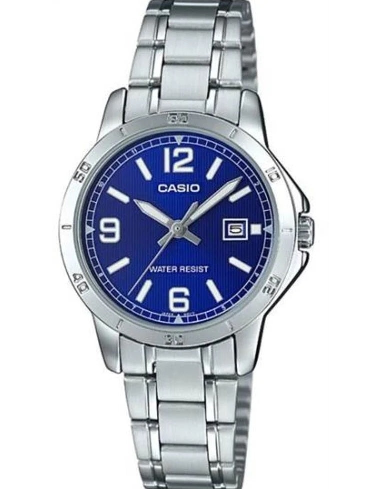 Women's Watch CASIO COLLECTION Mod. LADY DATE - BLUE