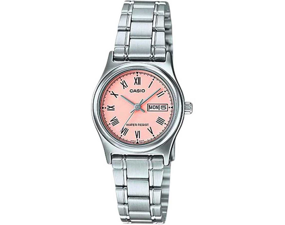 Women's Watch CASIO COLLECTION Mod. LADY DAY&DATE - PINK