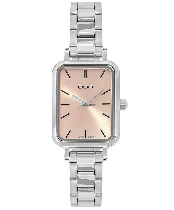 Women's Watch CASIO COLLECTION Mod. TANK - SALMON
