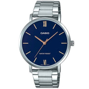 Women's Watch CASIO COLLECTION Mod. MINIMAL - PETROL BLUE