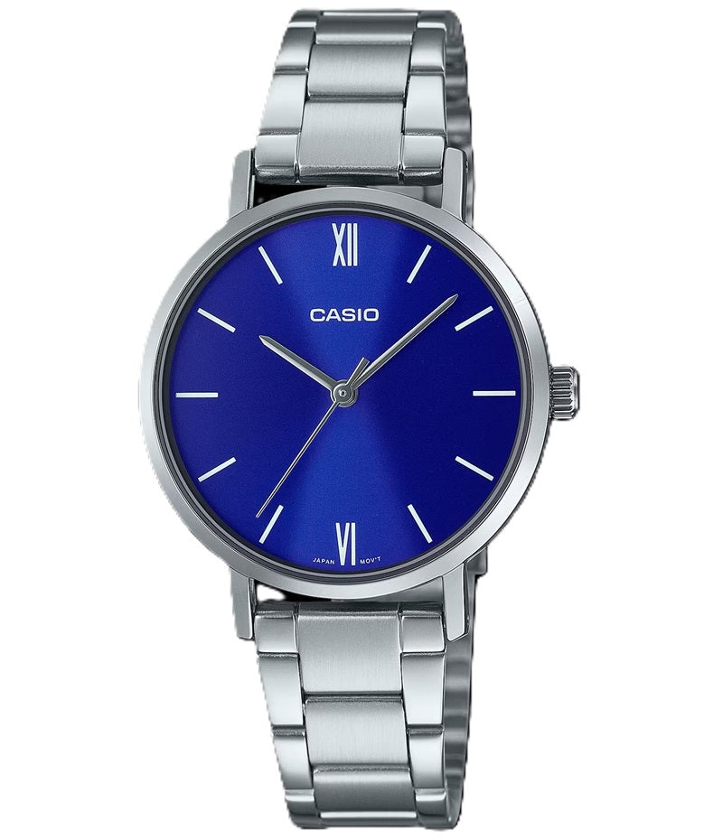 Women's Watch CASIO COLLECTION Mod. LADY EASY TIME - BLUE