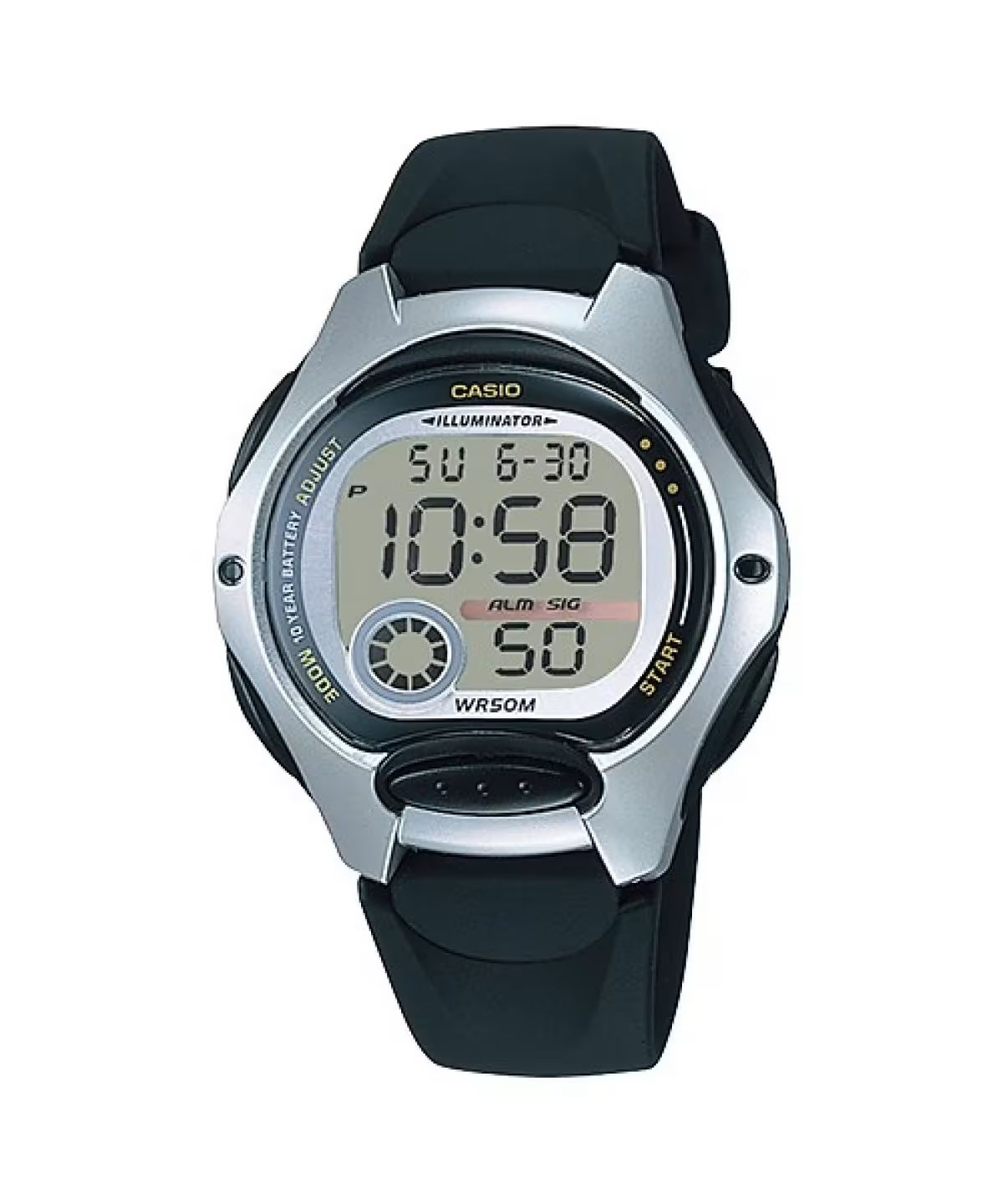 Women's Watch CASIO SPORT Mod. ILLUMINATOR - BLACK