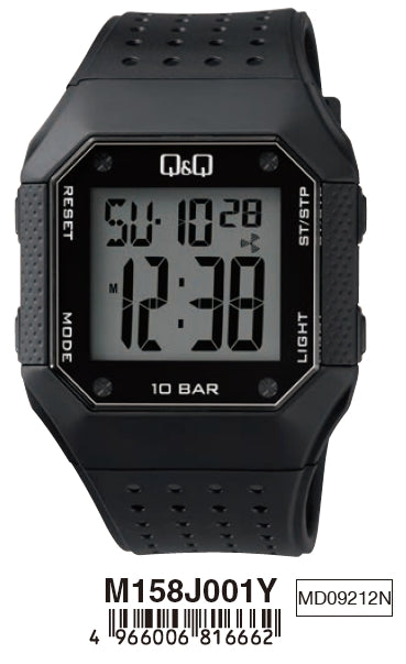 Men's Watch Q&Q Mod. GENT DIGITAL MULTIFUNCTION