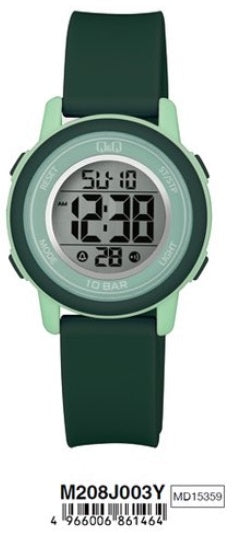 Unisex Watch Q&Q Mod. DIGITAL DAY DATA 24H