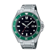 Men's Watch CASIO COLLECTION Mod. DIVER DATE 200M - GREEN