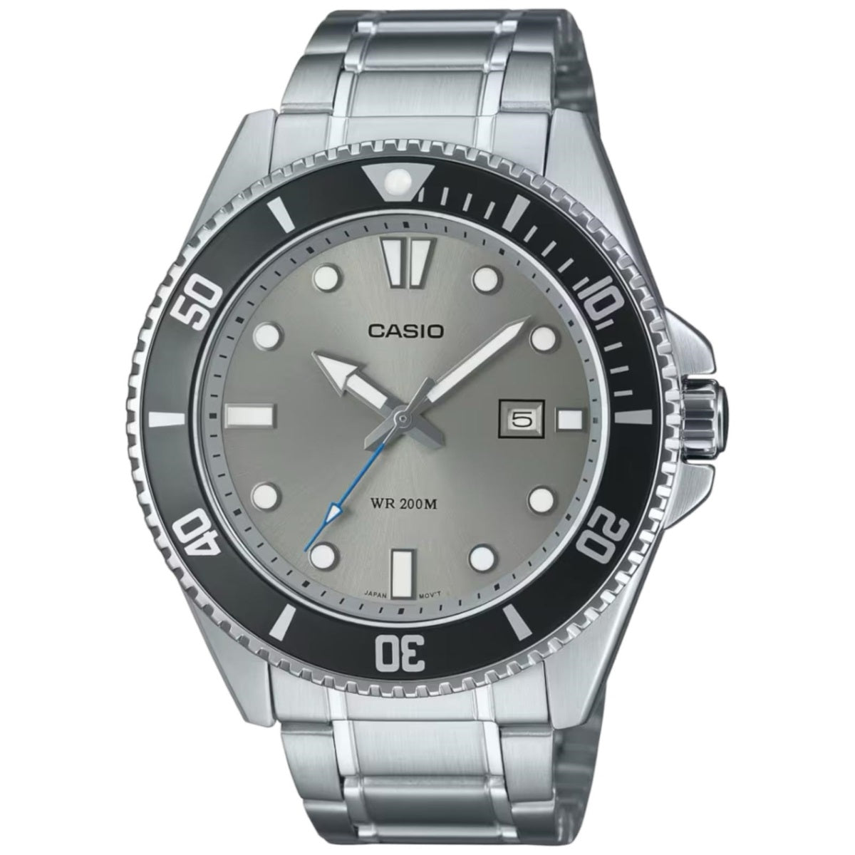 Men's Watch CASIO COLLECTION Mod. DIVER DATE 200M - GREY