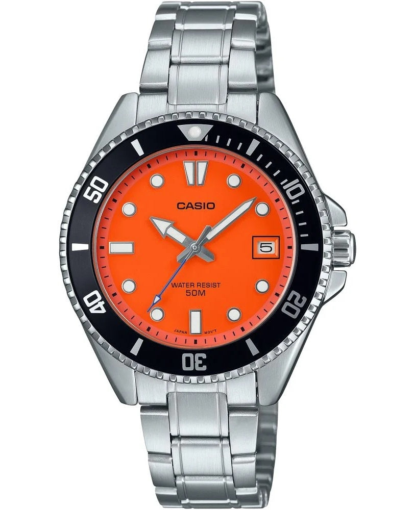 Men's Watch CASIO SPORT Mod. DIVER COMPACT 50M - ORANGE