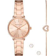 Women's Watch MICHAEL KORS Mod. PYPER Special Pack (watch-bracelet-earrings)
