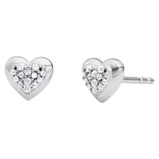 Women's Fashion Earrings MICHAEL KORS PREMIUM SILVER COLLECTION Mod. LOVE
