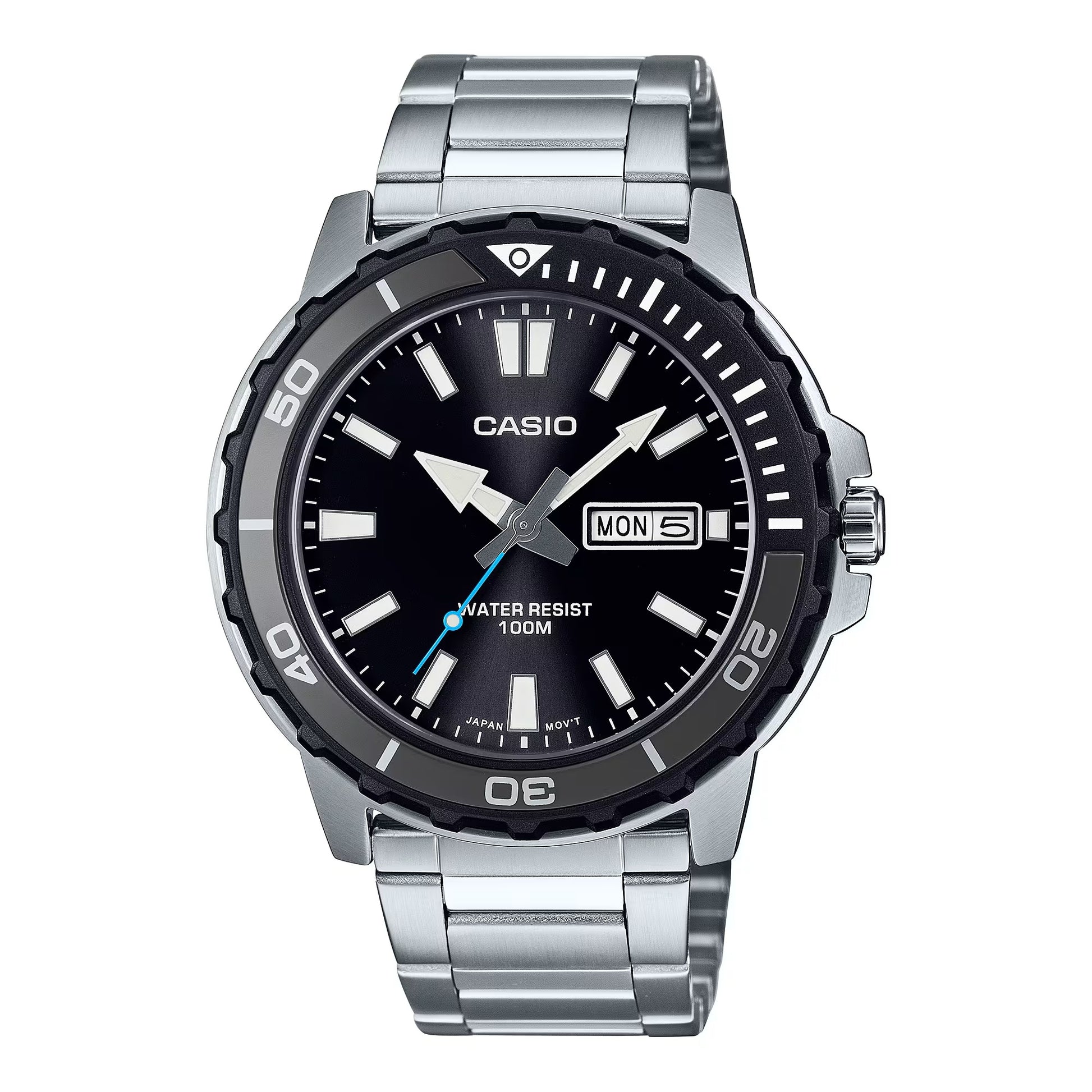 Men's Watch CASIO SPORT Mod. DIVER 100M - BLACK