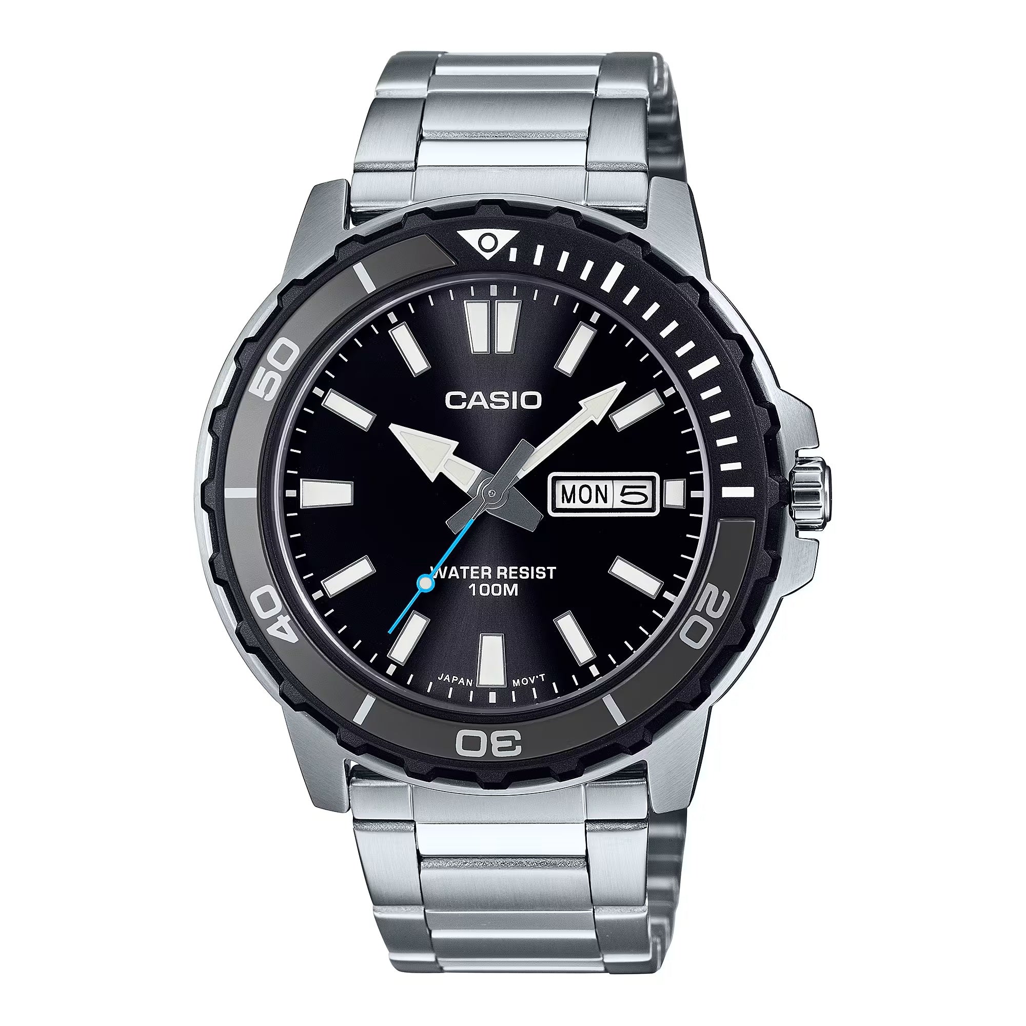 Men's Watch CASIO SPORT Mod. DIVER 100M - BLACK