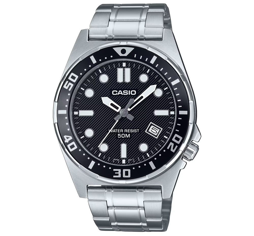 Men's Watch CASIO SPORT Mod. DIVER 50M - BLACK