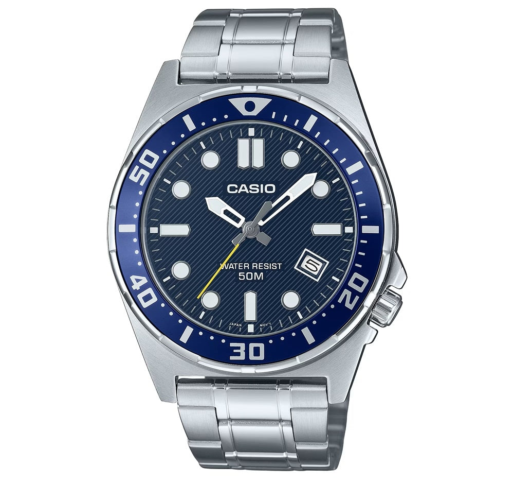 Men's Watch CASIO SPORT Mod. DIVER 50M - BLUE