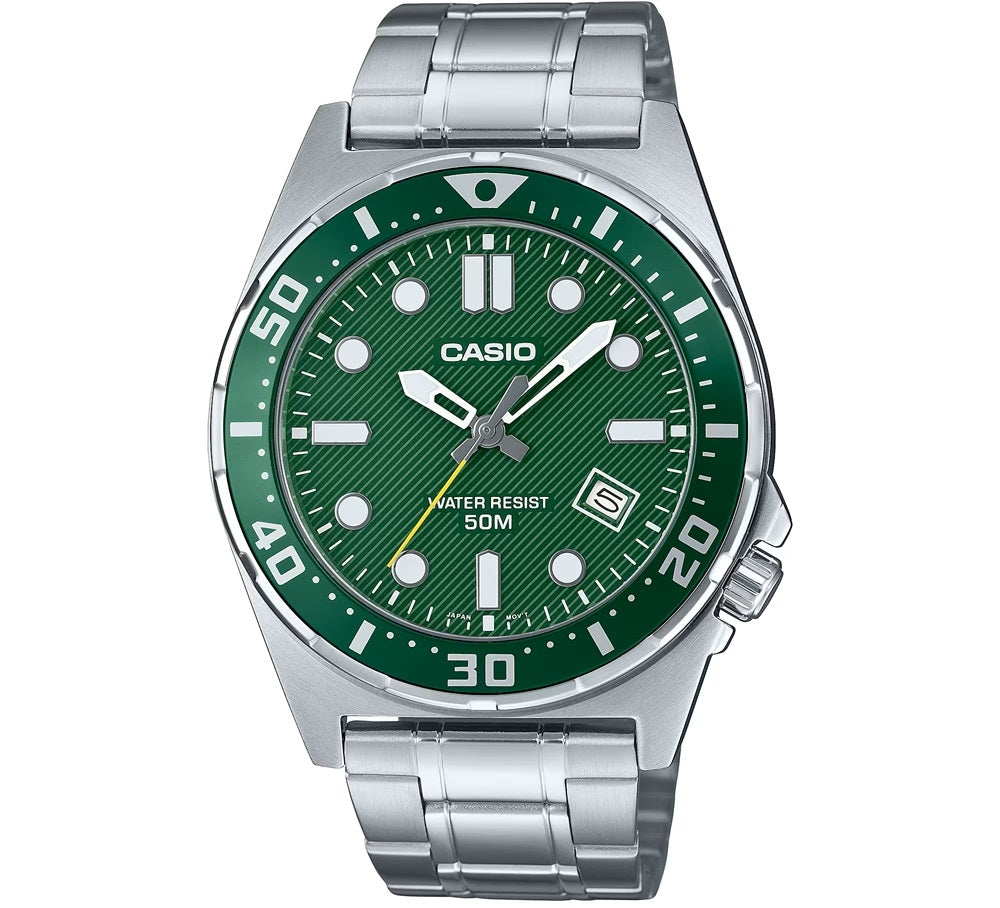 Men's Watch CASIO SPORT Mod. DIVER 50M - FOREST GREEN