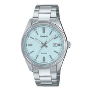 Men's Watch CASIO COLLECTION Mod. DATE - LIGHT BLUE, MATTE DIAL