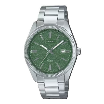 Men's Watch CASIO COLLECTION Mod. DATE - FOREST GREEN, MATTE DIAL