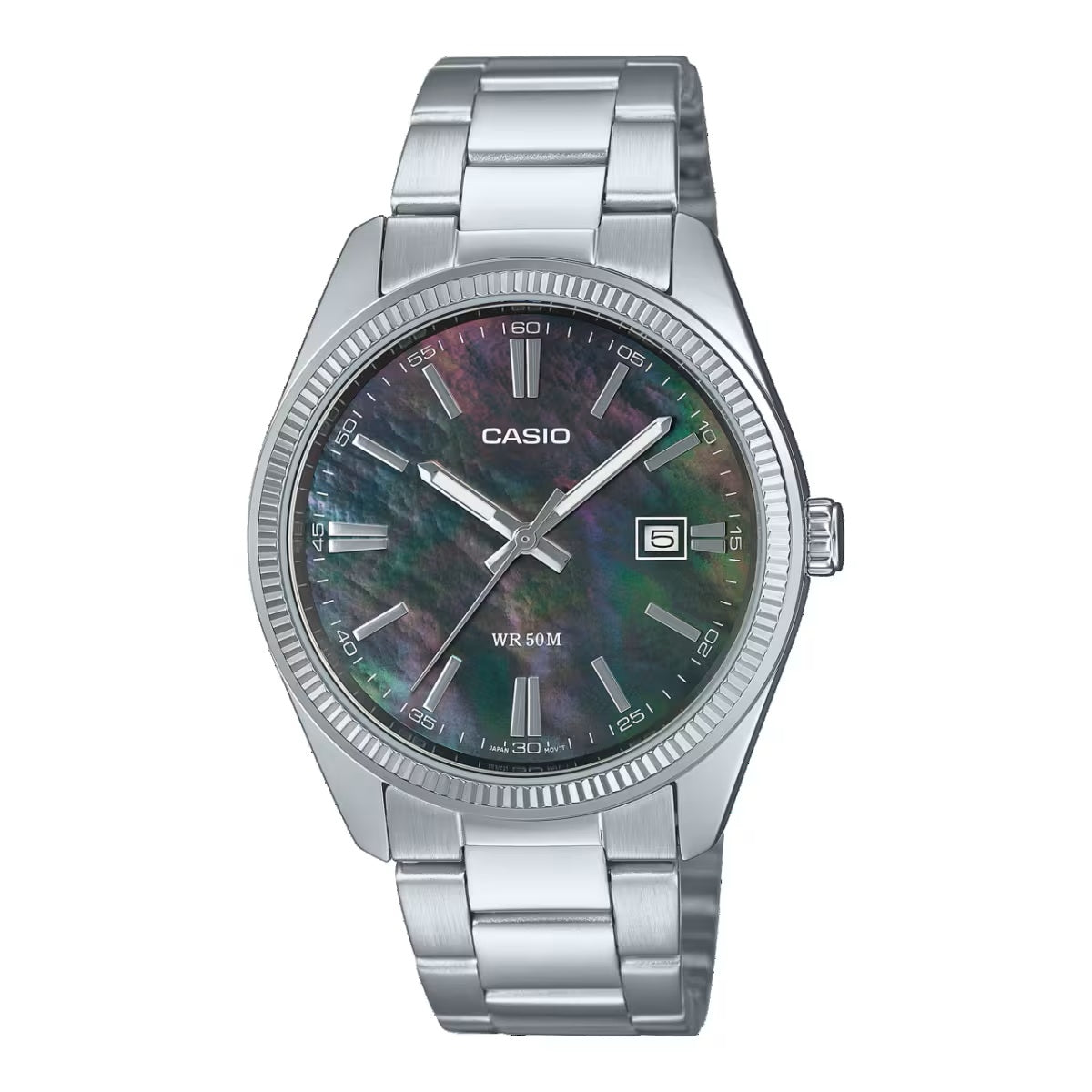 Men's Watch CASIO COLLECTION Mod. DATE - MOTHER OF PEARL - BLACK