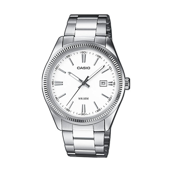 Men's Watch CASIO COLLECTION Mod. DATE - WHITE