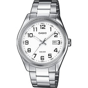 Men's Watch CASIO COLLECTION Mod. DATE - WHITE, ARAB NUMBERS