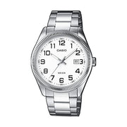 Men's Watch CASIO COLLECTION Mod. DATE - WHITE, ARAB NUMBERS