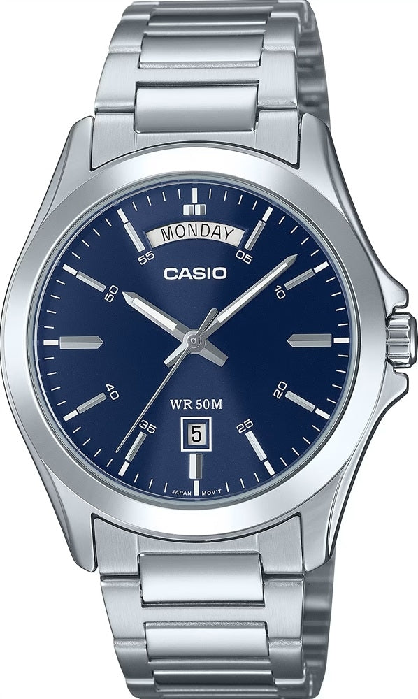 Men's Watch CASIO COLLECTION Mod. DAY DATE - BLUE