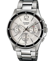 Men's Watch CASIO COLLECTION Mod. MULTIFUNCTION CALENDAR - SILVER