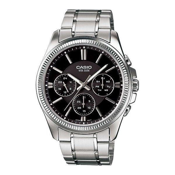 Men's Watch CASIO COLLECTION Mod. MULTIFUNCTION CALENDAR - BLACK