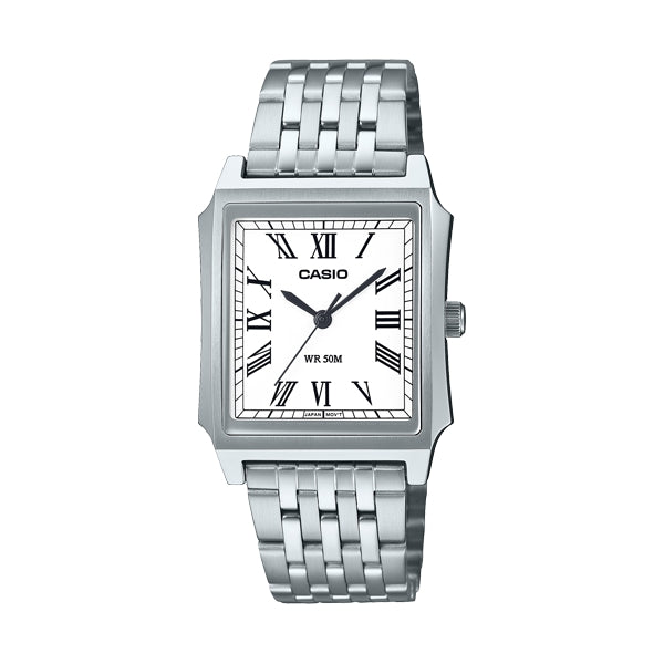 Men's Watch CASIO COLLECTION Mod. TANK - STEEL, WHITE