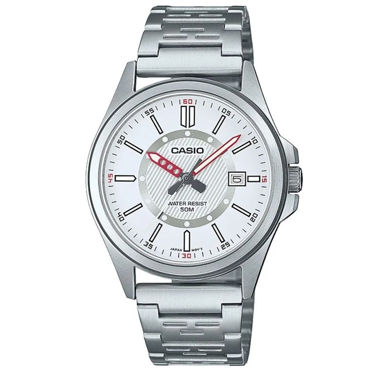 Men's Watch CASIO COLLECTION Mod. SPORT DATE - WHITE