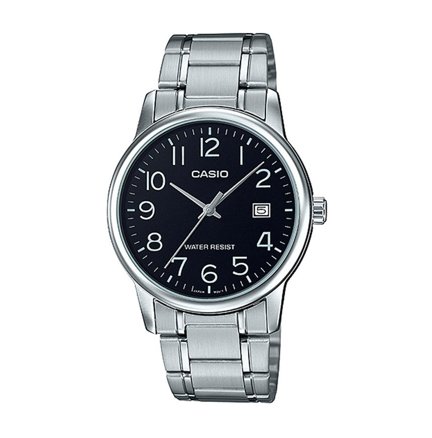 Men's Watch CASIO COLLECTION Mod. DATE STEEL - BLACK