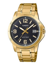 Men's Watch CASIO COLLECTION Mod. CASUAL DATE GOLD - BLACK