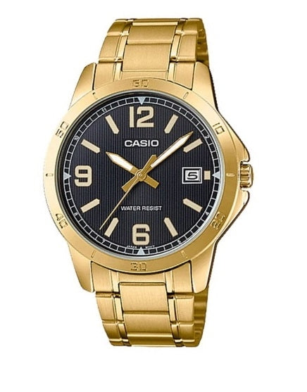 Men's Watch CASIO COLLECTION Mod. CASUAL DATE GOLD - BLACK