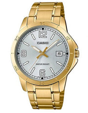 Men's Watch CASIO COLLECTION Mod. CASUAL DATE, GOLD - SILVER