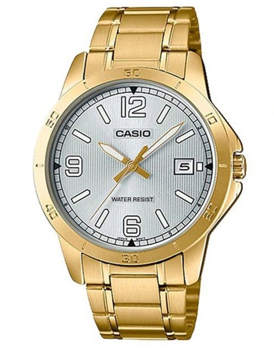 Men's Watch CASIO COLLECTION Mod. CASUAL DATE, GOLD - SILVER