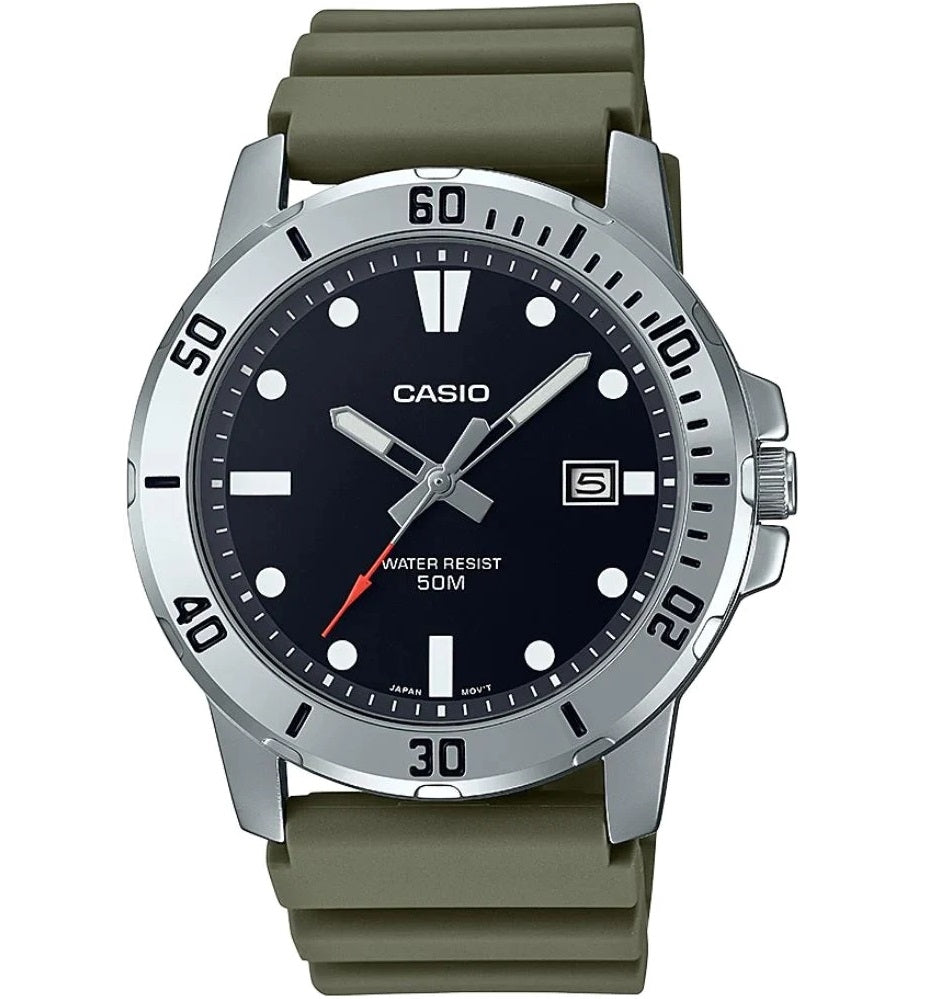 Men's Watch CASIO SPORT COLLECTION Mod. DIVER 50M - GREEN