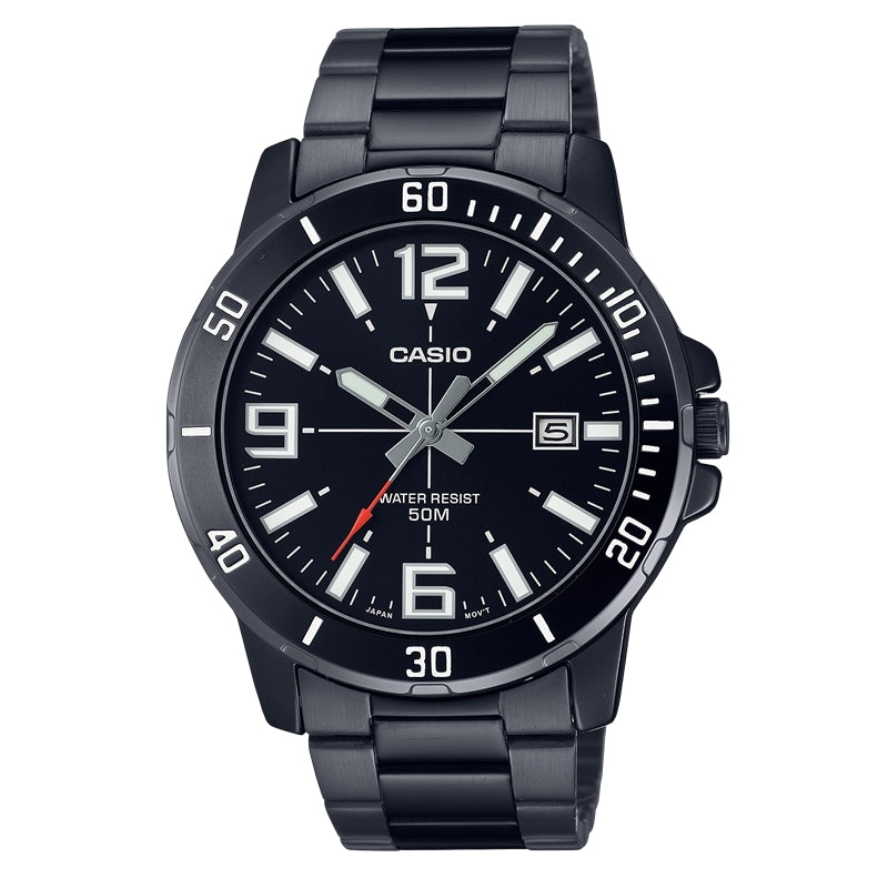 Men's Watch CASIO SPORT COLLECTION Mod. DIVER 50M - FULL BLACK