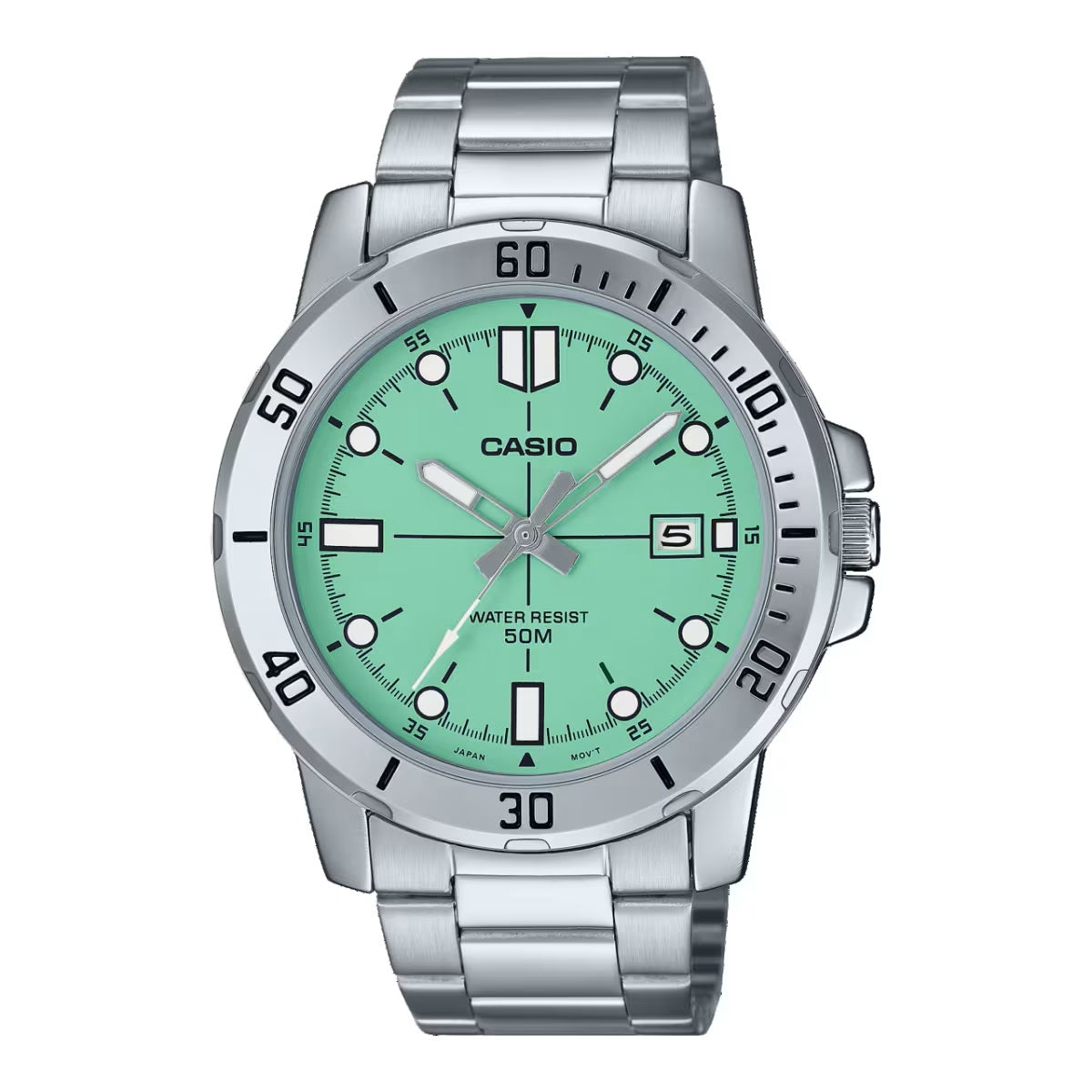 Men's Watch CASIO SPORT COLLECTION Mod. DIVER 50M - AQUA GREEN